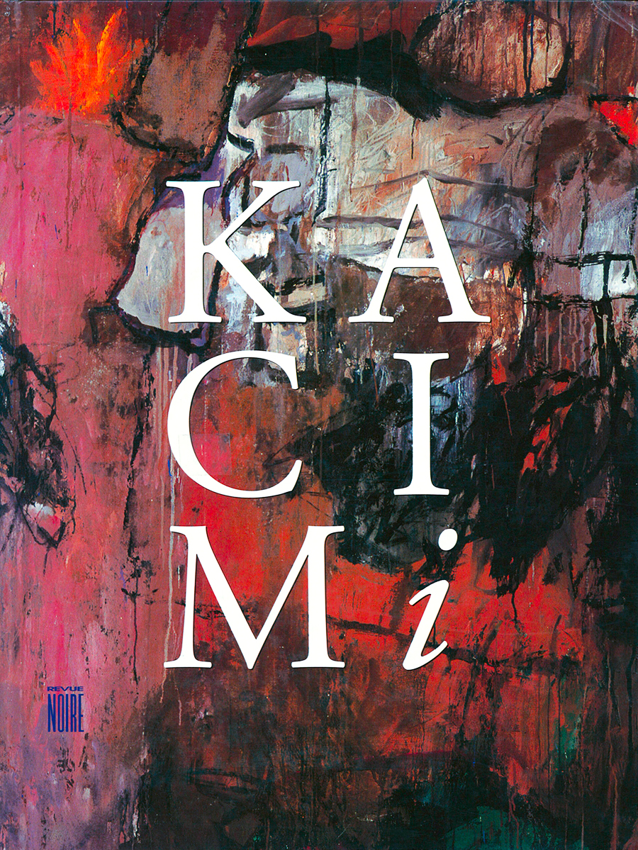 Livre 'Mohammed Kacimi', monographie, Revue Noire 1996
