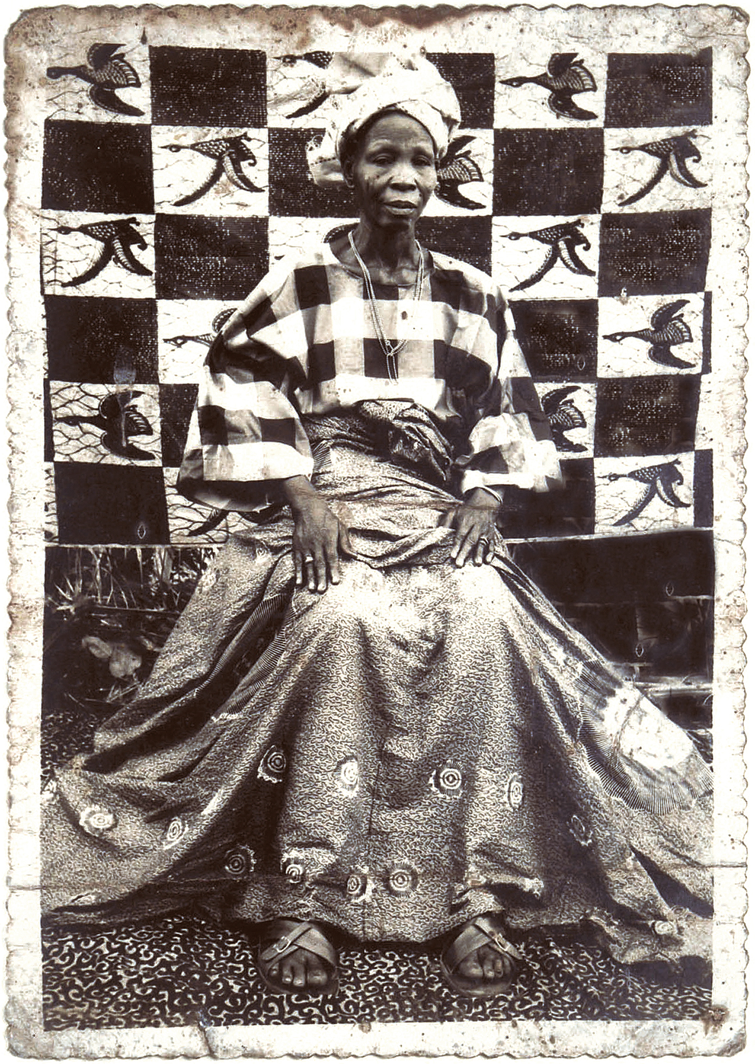© photo Joseph Moïse Agbojelou, vintage, Porto Novo, Benin ca. 1960