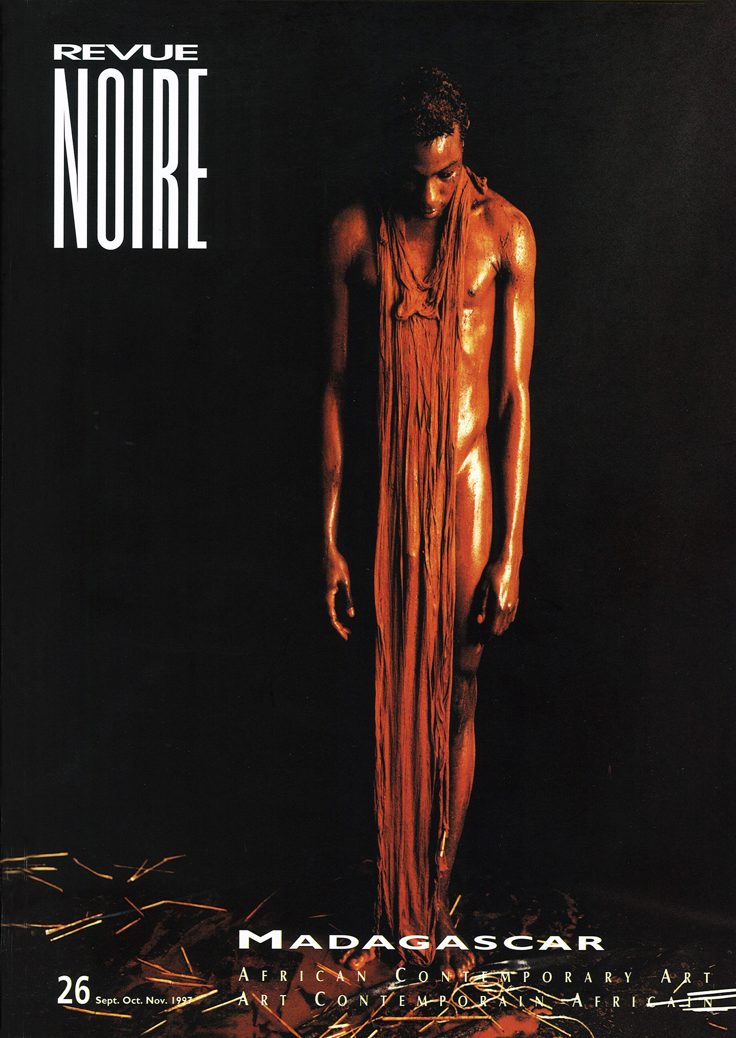 Magazine RN26 Madagascar Couverture du RN26-1997-Madagascar. Performance de Joël Andrianomearisoa