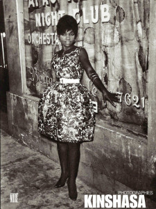 Photo Jean Depara, 'Jeune femme devant l'Afro Negro Club', Kinshasa, R.D.Congo vers 1955-1965