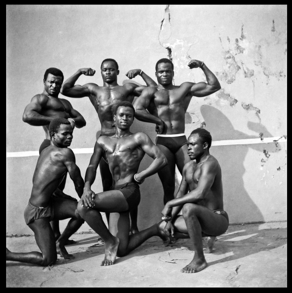 Bodybuilders au Complexe sportif de La Funa © photo Estate Jean Depara