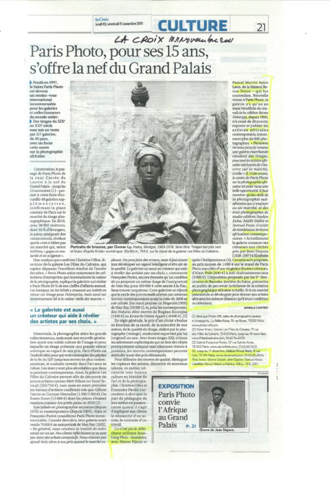 La Croix – nov 2011