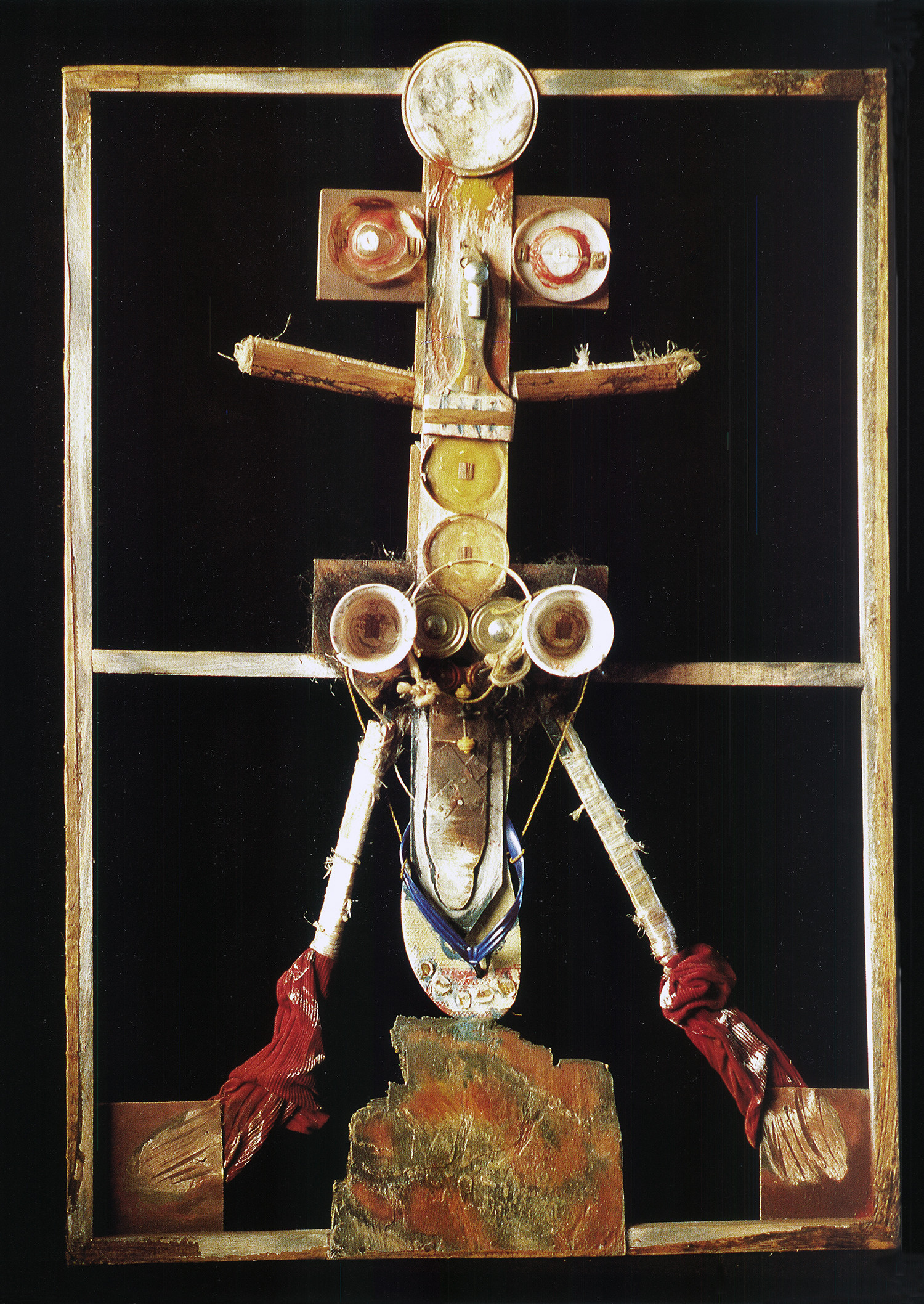 Pascale Marthine Tayou, 'Fight against Aids IV', mix media, 1994