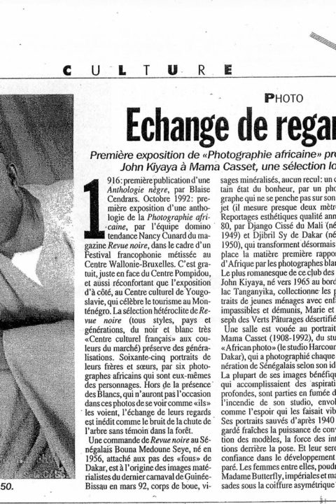 Libération – oct 1992