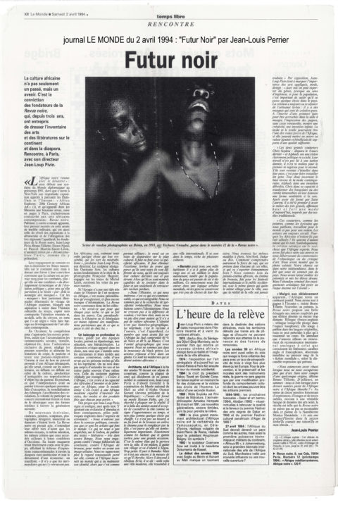 Le Monde – avr 1994