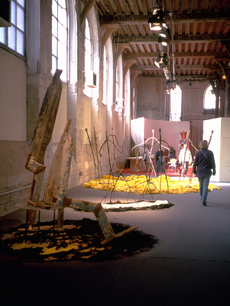 "Suites Africaines" exposition Revue Noire, Paris 1997 - les sculptures de Mustapha Dimé (Sénégal)